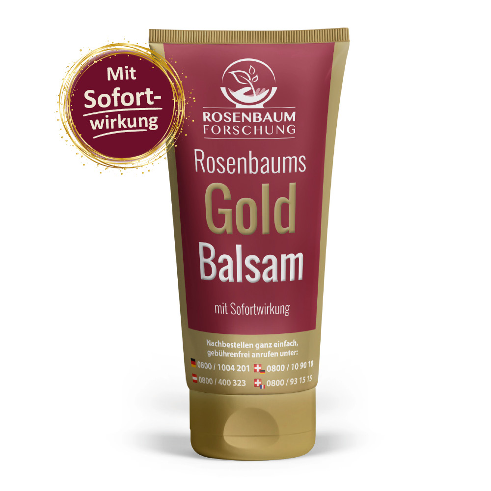 Rosenbaums Gold Balsam Rosenbaums Gold Balsam mit Sofortwirkung, Rosenbaum-Forschung