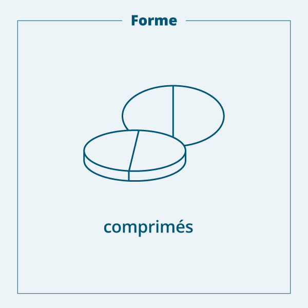 Argi Erect illustration forme comprimes